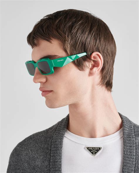 prada sunglasses try on face|sunglasses Prada men's.